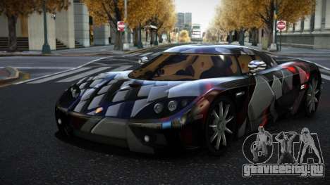 Koenigsegg CCX Reyen S8 для GTA 4