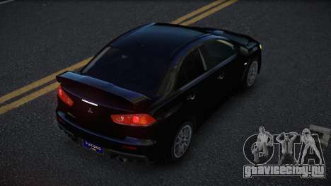 Mitsubishi Lancer Evolution X Zivir для GTA 4