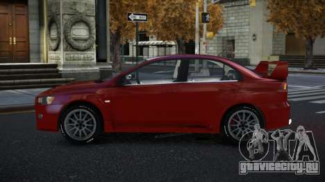 Mitsubishi Lancer Evolution X Tuzwaru для GTA 4