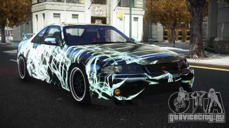 Nissan Skyline R33 Nala S2 для GTA 4