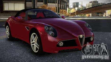 Alfa Romeo 8C Pirefovoc для GTA 4