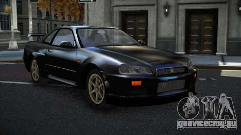 Nissan Skyline R34 Baluz для GTA 4