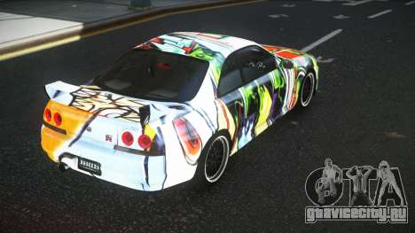 Nissan Skyline R33 Nala S8 для GTA 4