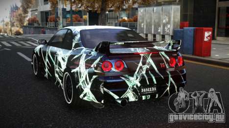 Nissan Skyline R33 Nala S2 для GTA 4