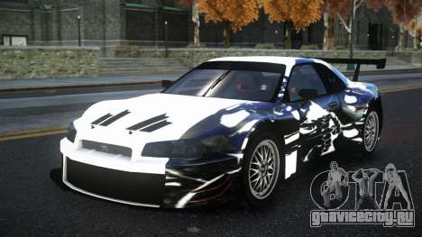 Nissan Skyline R34 Tianlage S5 для GTA 4