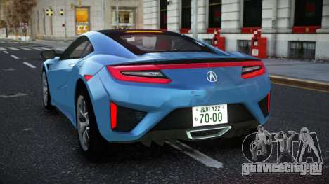 Acura NSX Yopupohos для GTA 4