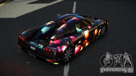 Koenigsegg CCX Reyen S4 для GTA 4