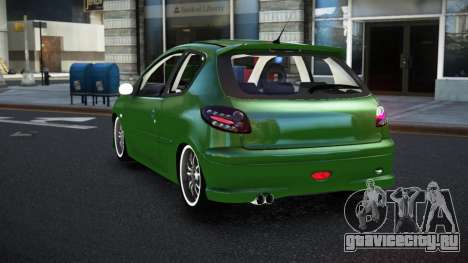 Peugeot 206 Yewi для GTA 4