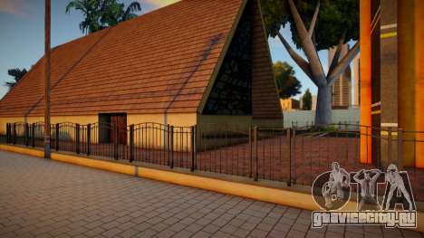 3D HD металлический забор (обновлено) для GTA San Andreas