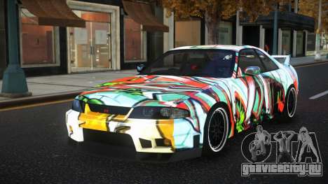 Nissan Skyline R33 Nala S8 для GTA 4
