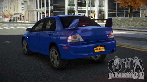 Mitsubishi Lancer Evo Midetufas для GTA 4