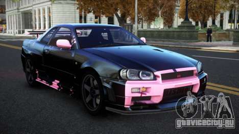 Nissan Skyline R34 Selyn S13 для GTA 4