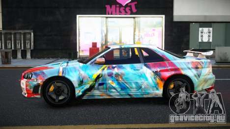 Nissan Skyline R34 Selyn S9 для GTA 4