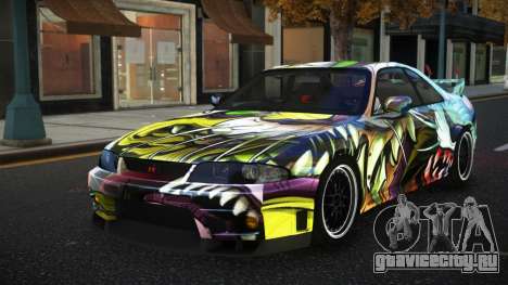 Nissan Skyline R33 Nala S6 для GTA 4