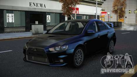 Mitsubishi Lancer Evolution X Zivir для GTA 4