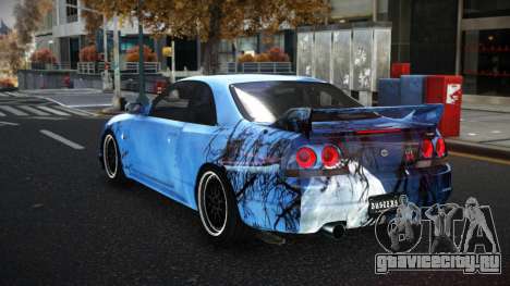 Nissan Skyline R33 Nala S3 для GTA 4