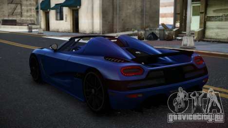 Koenigsegg Agera Buyal для GTA 4
