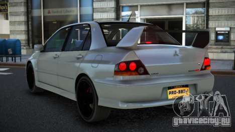 Mitsubishi Lancer Evolution VIII Mocmaz для GTA 4