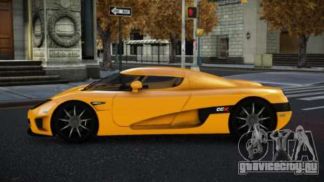 Koenigsegg CCX Reyen для GTA 4