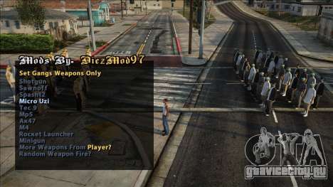 Уличные войны банд (30 против 30) для GTA San Andreas