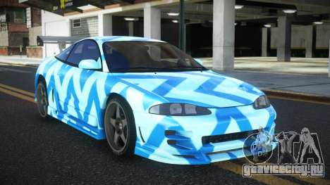Mitsubishi Eclipse Elsalie S10 для GTA 4