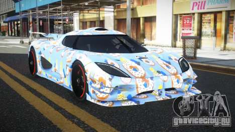 Koenigsegg Agera Jahine S4 для GTA 4