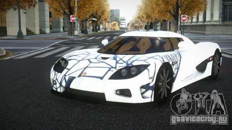 Koenigsegg CCX Reyen S5 для GTA 4