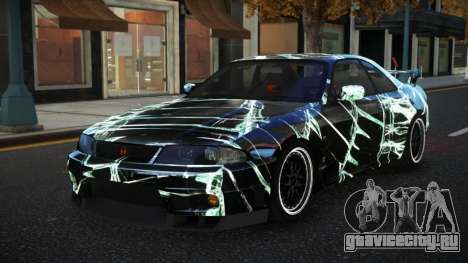 Nissan Skyline R33 Nala S2 для GTA 4