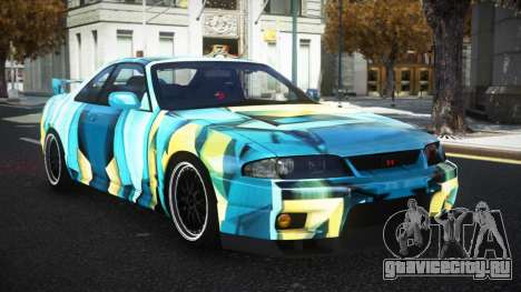 Nissan Skyline R33 Nala S1 для GTA 4