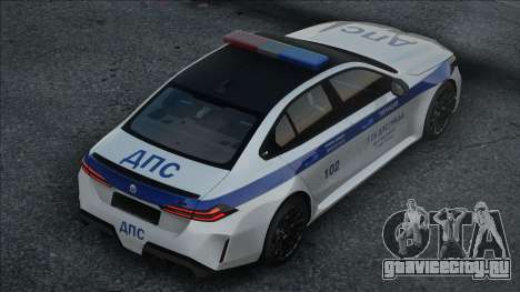 BMW M5 G90 Police для GTA San Andreas