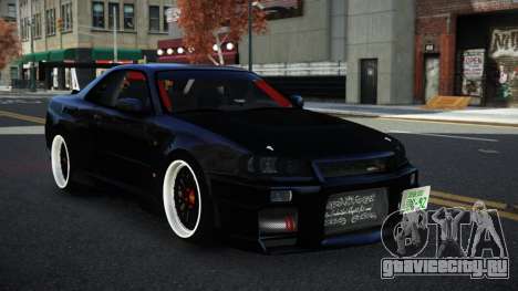Nissan Skyline R34 Kuwmum для GTA 4