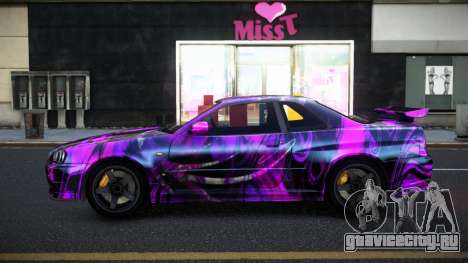Nissan Skyline R34 Selyn S1 для GTA 4