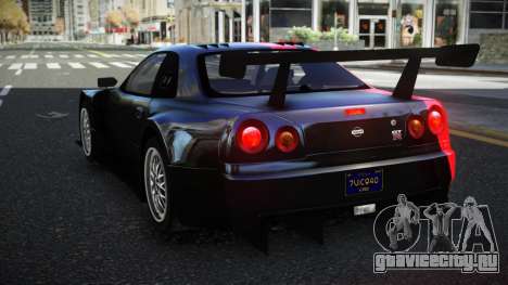 Nissan Skyline R34 Tianlage S9 для GTA 4