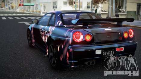 Nissan Skyline R34 Selyn S4 для GTA 4