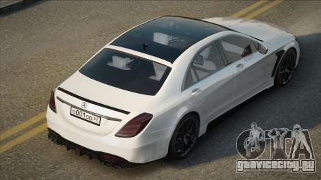 Mercedes Benz W222 S63 AMG BRABUS для GTA San Andreas