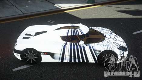 Koenigsegg CCX Reyen S5 для GTA 4