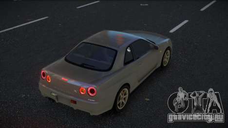 Nissan Skyline R34 Cezisuw для GTA 4
