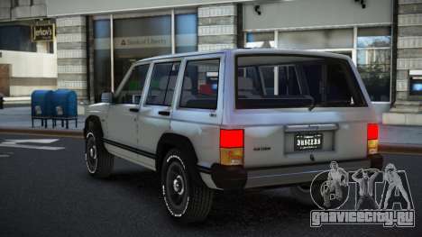 Jeep Grand Cheeroke Poqere для GTA 4