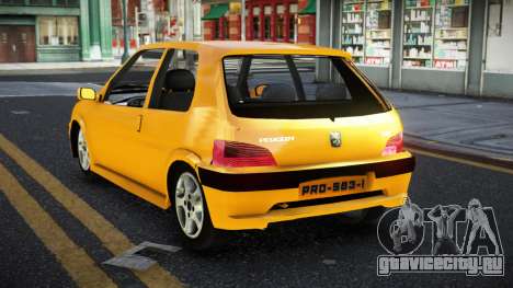 Peugeot 106 Segpuhura для GTA 4