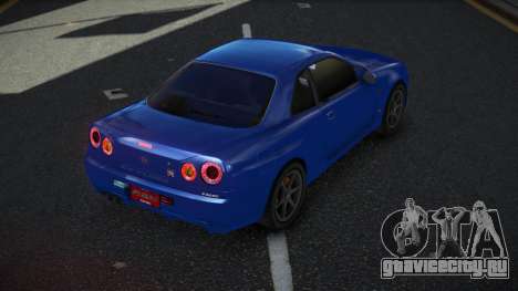 Nissan Skyline R34 Xavkoto для GTA 4