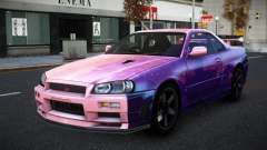 Nissan Skyline R34 Selyn S10 для GTA 4