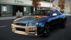 Nissan Skyline R34 Selyn S3 для GTA 4