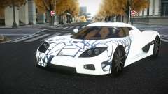 Koenigsegg CCX Reyen S5 для GTA 4