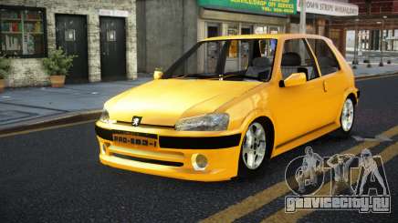 Peugeot 106 Segpuhura для GTA 4
