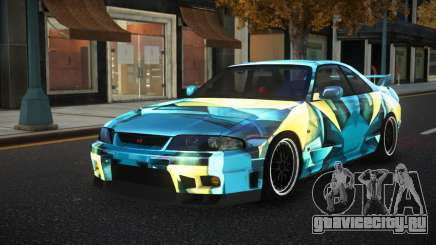 Nissan Skyline R33 Nala S1 для GTA 4