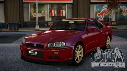 Nissan Skyline R34 Xegib для GTA 4