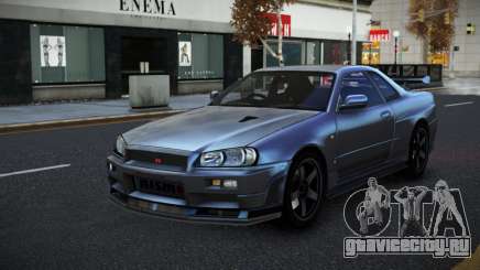 Nissan Skyline R34 Selyn для GTA 4