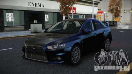 Mitsubishi Lancer Evolution X Zivir для GTA 4