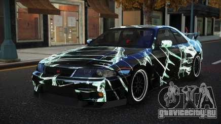 Nissan Skyline R33 Nala S2 для GTA 4
