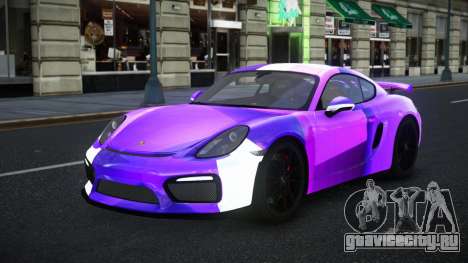 Porsche Cayman GT4 Thanie S1 для GTA 4